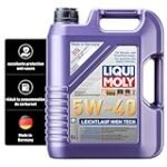 Comparaison des meilleures huiles moteur Liqui Moly 5w40 pour votre véhicule
